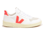 Zapatillas +V-10 CWL Hombre – White Orange Fluo
