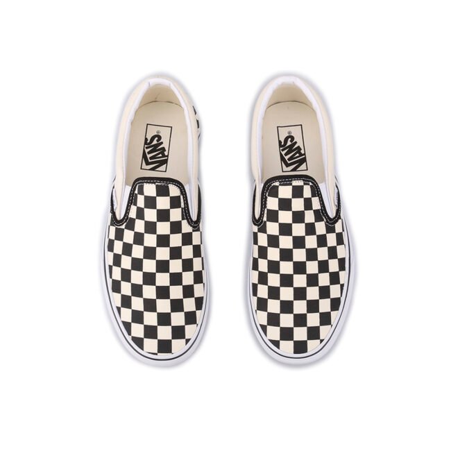 Zapatillas Classic Slip-On 1 Sidestrip Black Checkerb - Imagen 2