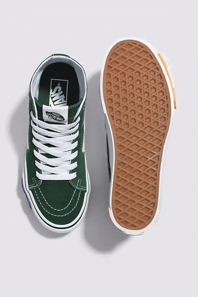 Zapatillas Sk8-Hi Tapered Green/Multi - Imagen 2