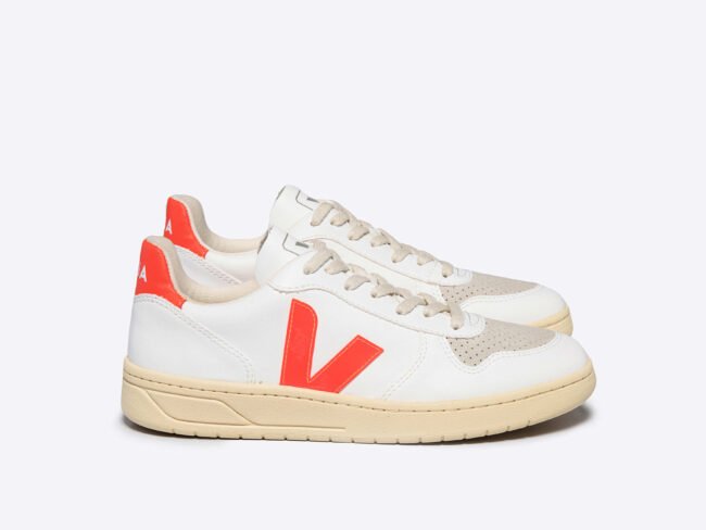 Zapatillas V-10 CWL White Orange Fluo