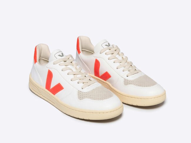 Zapatillas V-10 CWL White Orange Fluo - Imagen 2