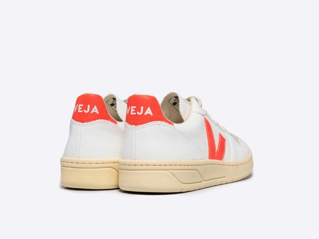 Zapatillas V-10 CWL White Orange Fluo - Imagen 3