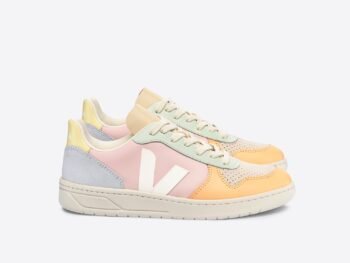 Zapatillas V-10 Leather Petale White Multico